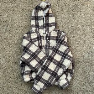 Pacsun Fluffy Jacket Cropped